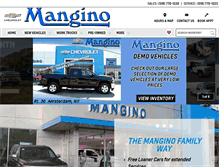 Tablet Screenshot of manginochevy.com